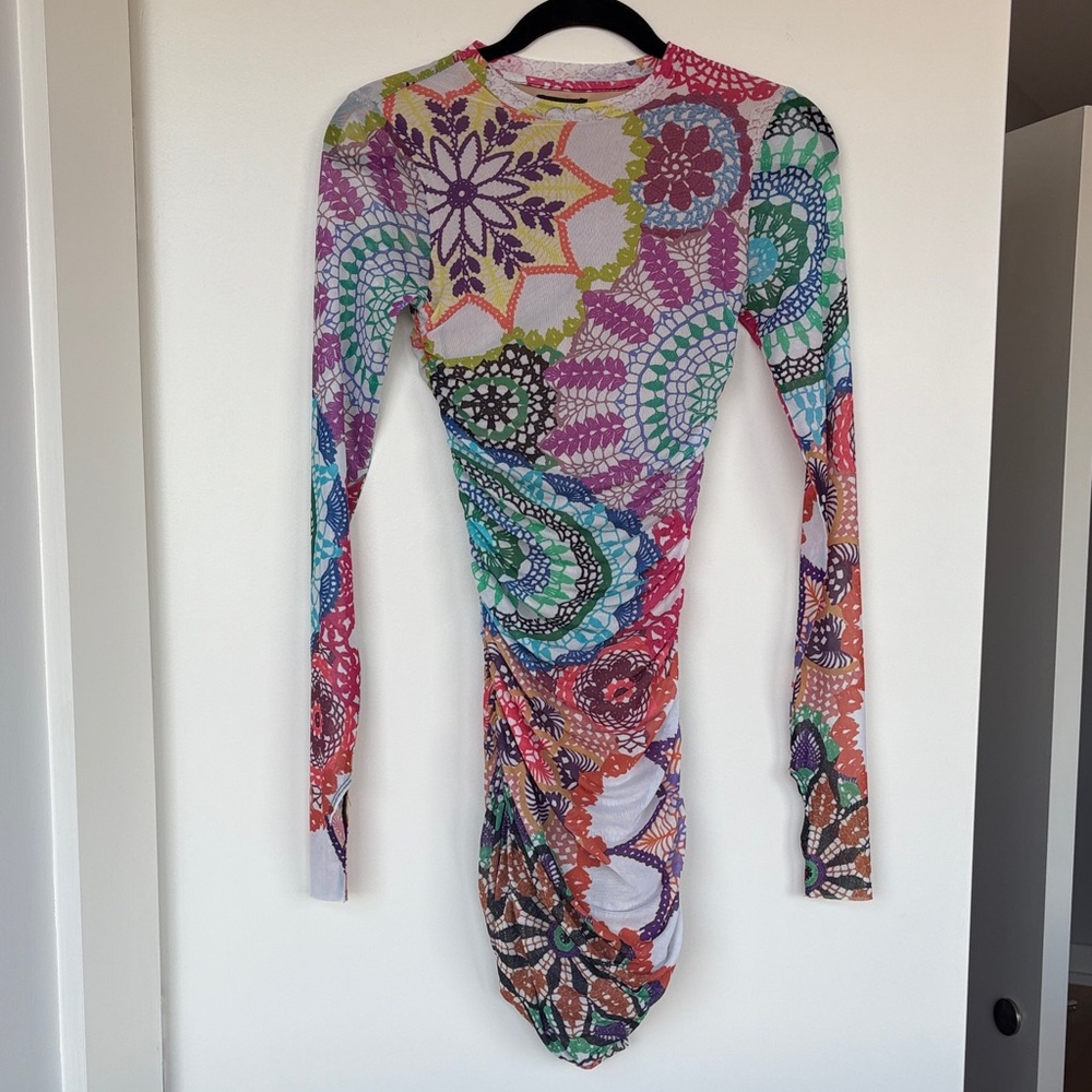 AFRM Multicolor Mesh Top